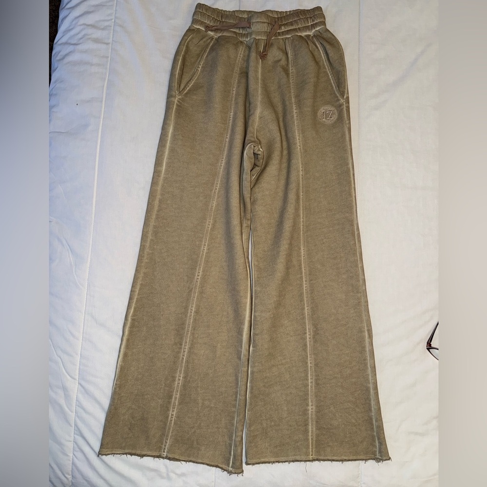 IZZUE Wide Leg Track Pants
